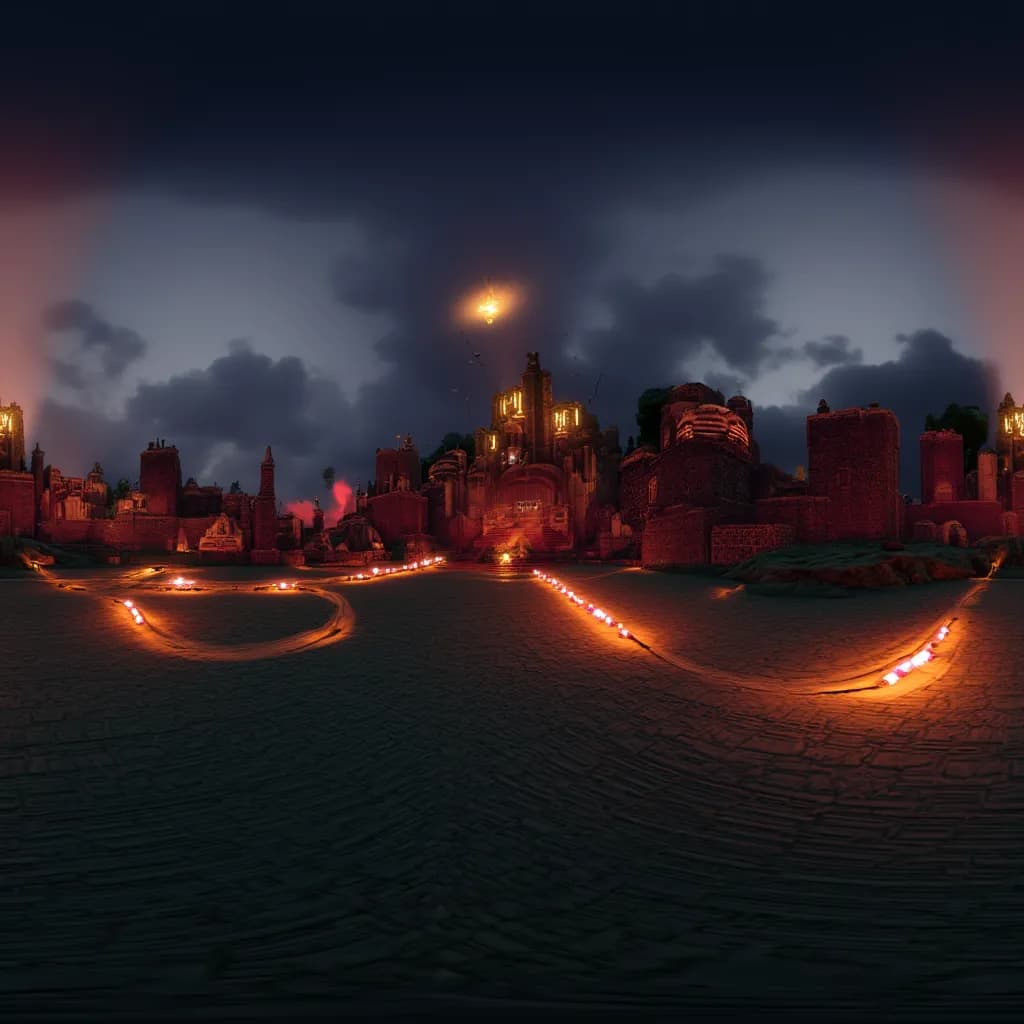 Enhancing 3D Art with AI-Generated Environmental Maps